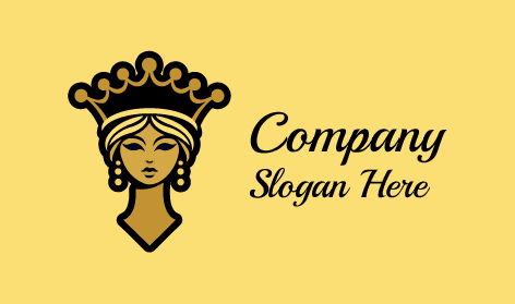 Dainty Queen Crown Logo