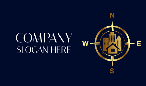 Compass Real Estate Broker Logo