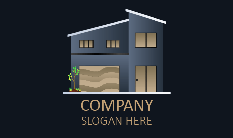 Gray Home Real Estate Logo