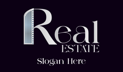 Real Estate Letter Mark Logo