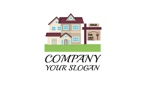 Sold Property Real Estate Logo