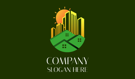 Sustainable Commercial Real Estate Logo