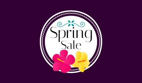 Beautifully Decorated Spring Logo