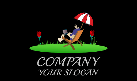 Pleasant Spring Season Logo