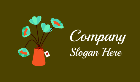 Spring Flower Vase Logo