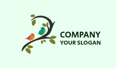 Twisted Branch Spring Logo