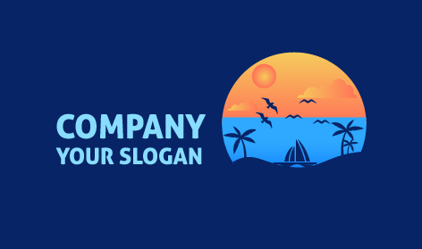 Chirping Birds Summer Logo