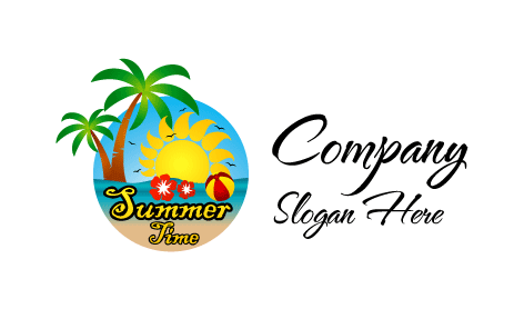 Fun Summer Game Logo