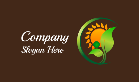 Floral Sun Mellowness Logo