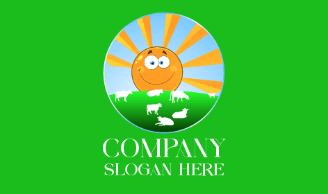 Gleaming Light Sun Logo