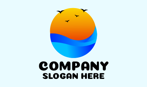 Sun Pleasing Scenery Logo