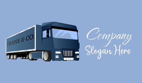 Item Transportation Truck Logo