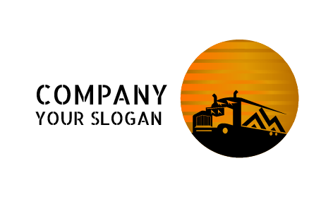 Lively Sunset Truck Logo