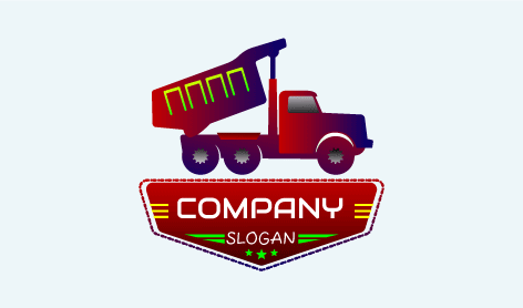Truck Pickup Service Logo