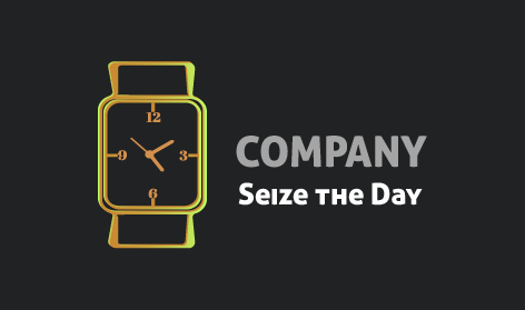 Beautifully Outlined Watch Logo