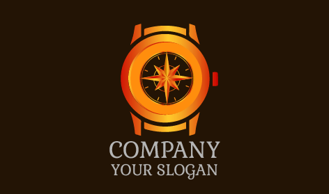 Glowy Compass Watch Logo