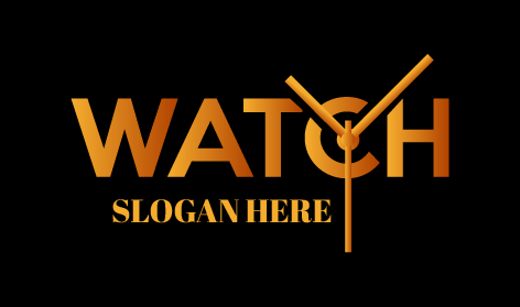 White Dial Wristwatch Logo