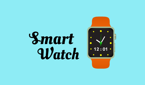 White Dial Wristwatch Logo