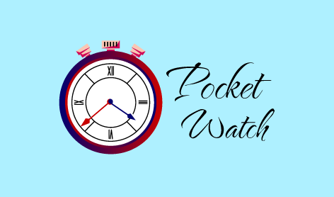 Modern Minimalist Digital Watch Logo