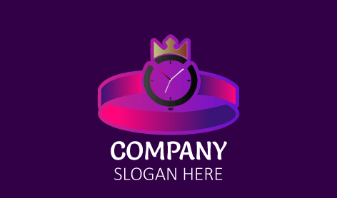 Purple Watch Bracelet Logo