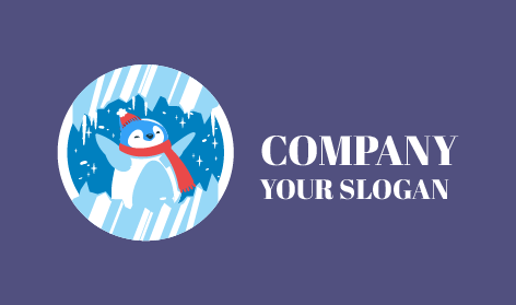 Red Muffler Winter Logo