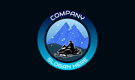 Winter Exploration Enthusiast Logo