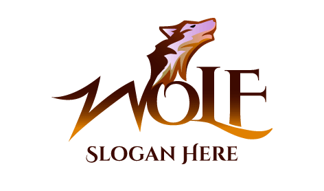 Dual Shade Wolf Logo