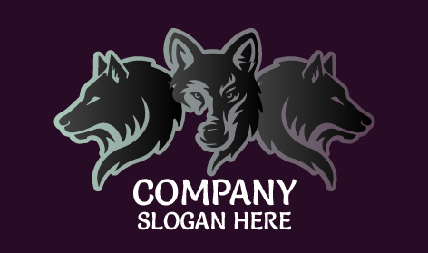 Stealthy Wolf Trio Logo